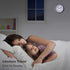 SAC SMARTEN ARTS 8 Inch Silent Quartz Wall Clock - Battery Operated in Silver