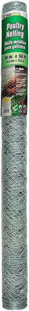 YARDGARD 50 308475B 3 Foot X 2 Inch Gray Mesh Poultry Netting