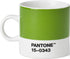 Copenhagen Design PANTONE Ceramic Espresso Cup with Handle - Demitasse - 4oz, Greenery