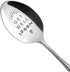 Get Well Spoon - Get Well Gifts for Women Men - Best Recovery Gift - Funny Food/Dessert/Tea Spoon Engraved Stainless Steel - Encouragement Gifts for Women Men Teenage Best Friends Christmas