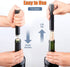 Mini Wine Opener | Portable Air Pressure Pump Corkscrew | Quick Bottle Opening Design for Home, Restaurant, Party
