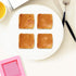 3 Pcs Non-Stick Square Baking Silicone Molds, Quick Release Bread Pan Tray for Cheese Cake, Handmade Toast Mold - Rose