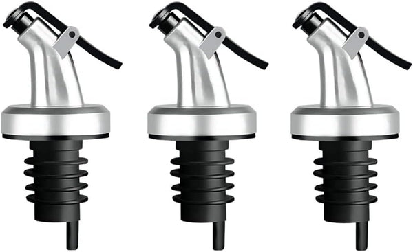 Dycica Olive Oil Spouts, Oil Vinegar Bottle Stopper Spout Leakproof Nozzle Dispenser Wine