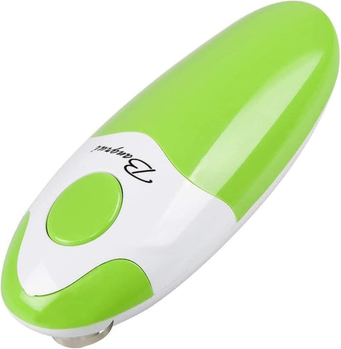 Kitchen Automatic Safety Cordless Electric Can Opener - One Touch Switch, Smooth Can Edge, Friendly to Left-Handers and
