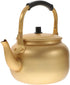 Vintage Aluminum Kettle, Large Induction Teakettle with Handle Design for Water Heating, Metal Tea Kettle