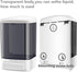 Manual Soap Dispenser, 33.8oz/1000ml Wall Mounted for Liquid Containers, Shampoo Gel, Black Plastic