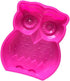 Mini Cute Owl Shape Silicone Cake Pan - 7.3x6.3x1.2 Inch Baking Mold for Mousse Cake and Pizza