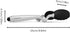 Dreamfarm Clongs Grippy Silicone & Stainless Steel Kitchen Tongs, 9" Black