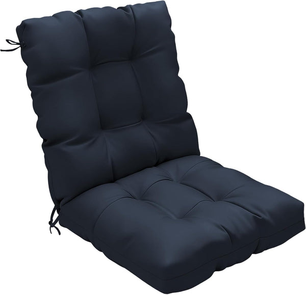 Outdoor Chair Cushion, 42x21x4 Inch Patio Cushions for Dining/Rocking Chairs, High Back