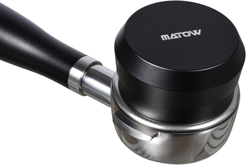 58.5mm Palm Tamper, Espresso 30lbs Calibrated Spring Loaded Puck Tamper with Stainless Steel Base