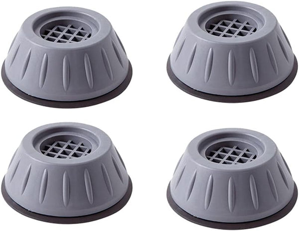 MWELLEWM Shock and Noise Cancelling Washing Machine Support, Anti Slip Anti Vibration Rubber Feet Pads