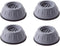 MWELLEWM Shock and Noise Cancelling Washing Machine Support, Anti Slip Anti Vibration Rubber Feet Pads