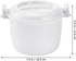 Microwave Rice Cooker Rice Steamer: 2pcs Round Microwave Food Container for Cooking Rice, Chicken, and Pasta
