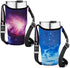 Tumbler 30oz Carrier Holder Pouch with Shoulder Strap, Fits YETI, Rtic, Atlin, Ozark Trail, Rambler 30 oz Insulated