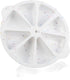 Silicone Scone Pan for Baking, 8-Slot Wedge Pan for Scones, Cornbread, Polenta, or Biscuits, BPA Free