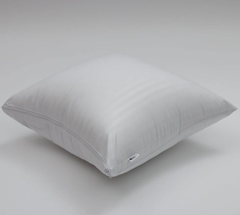 Feather Proof Pillow Protectors 20x20, Waterproof Cover for Goose Down Throw Pillows, 2 Pack