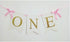 DiDida 1st (4.8inch Birthday Baby Party Decoration High Chair Glitter Gold ONE Banner Ribbon Bow)