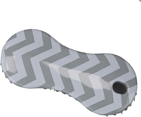 Home Basics Small Scrubber Brush - 6.25" x 2.75" x 1.5", Grey