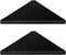 evron Corner Shelf Wall Mount, Acrylic Corner Shelves for Bathroom & Kitchen, Living