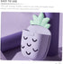 Hemoton 2 Pcs Wall Hanging Storage Basket, Pineapple Bathroom Organizer, Wall Mounted Toothbrush & Phone Holders