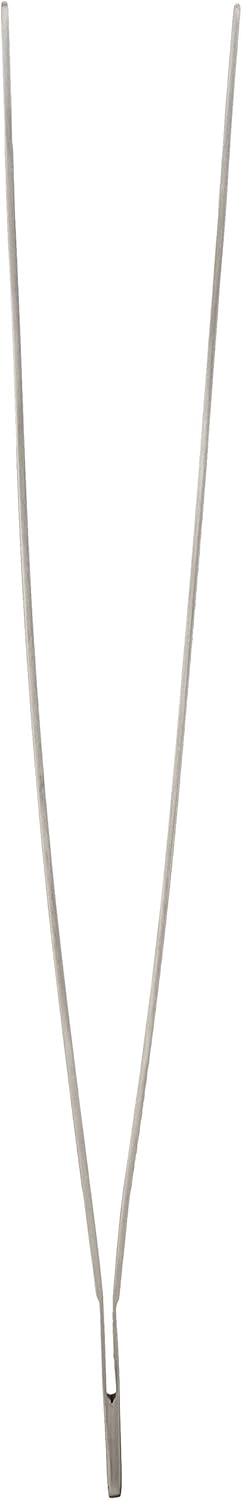 Mercer Culinary 18-8 Stainless Steel Precision Plus Chef Plating Tong, Straight, 11-3/4 Inch