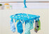 Clip and Drip Hanger Clothes Hanger Drying Rack, 32 Clips, Blue