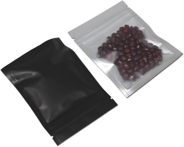 PABCK 200 Pack Resealable Zipper Lock Food Storage Bags, Zip Heat Seal Lock for Candy Storage Supplies