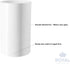 Royal Imports 5X8 Flower Acrylic Vases Cylinders - Decorative Centerpiece Display for Home or Wedding, White