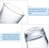 BCnmviku Clear Shot Glasses Sets with Heavy Base, 1.5 oz (10 Pack)