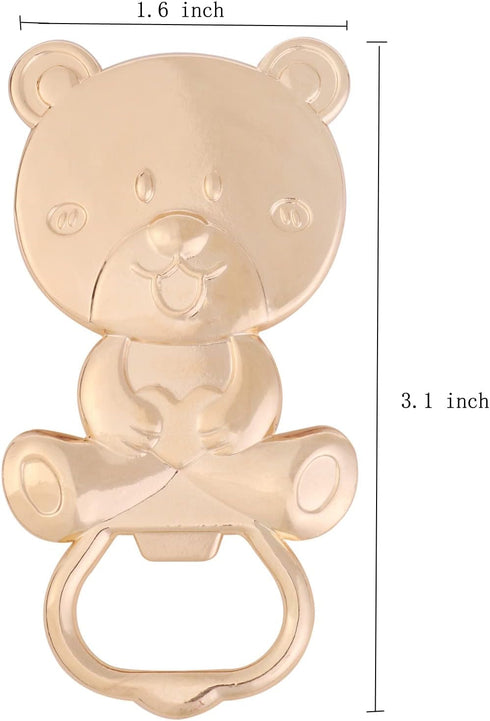 24 Pack 24) Bear Bottle Opener Baby Shower Favors for Guest, Metal Beer Bottle Opener for Baby Shower
