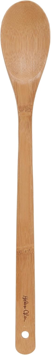 Helen’s Asian Kitchen Bamboo Kitchen Spoon, 15-Inch Cooking Utensil
