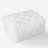 16 Inch Full Size Air Mattress Pad Cover, Quilted Mattress Protector, Super Soft Breathable and Noiseless Down