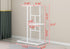 3 4 Plant Stand Metal Tier Potted Multiple Flower Pot Holder Shelf Indoor Outdoor Planter Display Shelving Unit