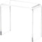 Plymor Clear Acrylic Vertical Rectangular Display Riser, 3" H x 3" W