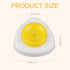 PEUTIER 2pcs Egg Piercer for Hard Boiled Eggs, Magnetic Egg Hole Puncher with Stainless Steel Punch Needle Egg Poker