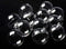 Plastic Ball Ornament, Clear, 70mm, Pack of 12