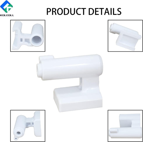 1PC DA61-08305A Refrigerator French Door Hinge Replacement - Compatible with Samsung, Replaces 3553821 AP5620627
