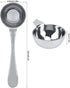 Stainless Steel Long Handled Tea Coffee Measuring Spoon, Scoop Tablespoon, Kitchen Cooking Tools (30ml)