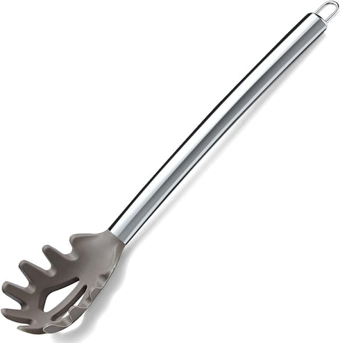 Berglander Spaghetti Spoon Non-stick Silicone Pasta Server, Spaghetti Server For Cooking, Pasta