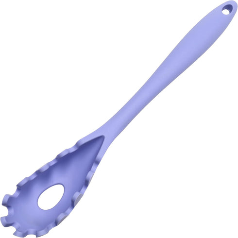Chef Craft Premium Silicone Spaghetti/Pasta Fork, 11.5 Inch in Pastel Blue