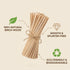 5.5 Inch 200 Count Wooden Coffee Stir Sticks, Premium Natural Birch Wood Stirrers for Coffee Bar Accessories