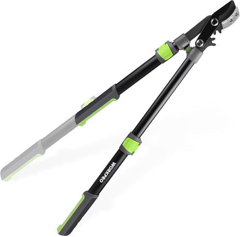WORKPRO Extendable Anvil Lopper, 25-37" Branch Cutter, 1.6" Cutting Capacity, Heavy Duty Garden Tree Trimmer
