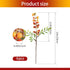 6Pcs HUIANER Artificial Berries, Lifelike Orange Berry with Stems Fake Christmas Fruit Simulation Flowers Orange