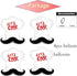 4pcs Little Chef Hat Balloons, Cookie Chef Helium Balloons for Baking Birthday Party, Cooking Theme Decoration