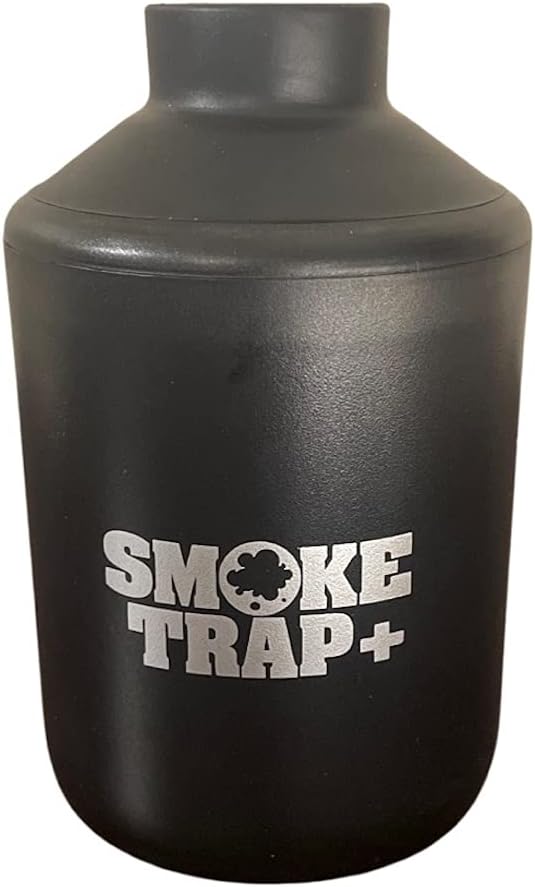Smoke Trap + Personal Air Filter (Sploof) - Smoke Filter with 500+ Uses for Easy Exhale - Black