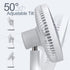 6-Inch Portable Battery-Operated Desk Fan, Rechargeable Electric Mini Fan with 4 Speed Levels for Home Office Camping