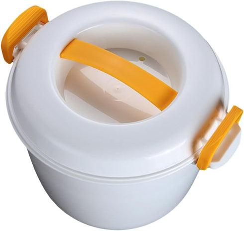 Didiseaon Mini Rice Cooker, Travel Steamer, Microwave Cooking Tool for Fettuccine Noodles and Rice Making