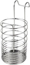 304 Stainless Steel Utensil Drying Rack/Drainer Basket for Chopsticks, Spoon, Fork, Knife Storage (Round)