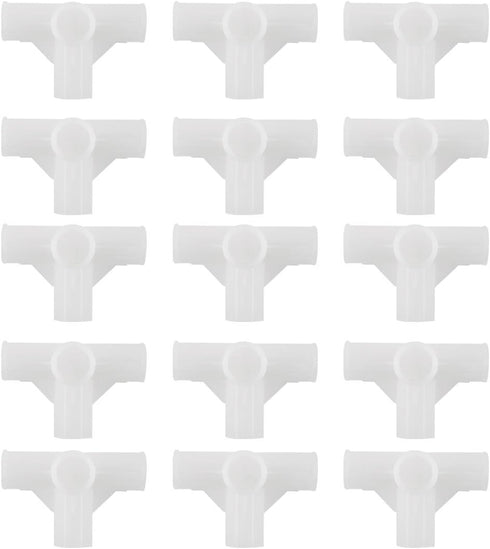 uxcell Shoe Rack Accessories Connectors, 13mm Inner Diameter for Repair Assembled Wardrobe