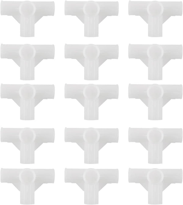 uxcell Shoe Rack Accessories Connectors, 13mm Inner Diameter for Repair Assembled Wardrobe